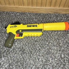 Nerf Fortnite SP-L Pistol SHHHH Blaster Gun w/ Silencer - NO BULLETS INCLUDED