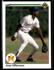 1990 Upper Deck #46 Jose Offerman RC Baseball Card 3003F