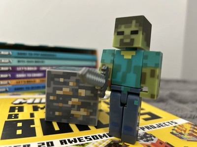Minecraft Overworld ZOMBIE Action Figure Mojang