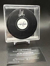 Alex Ovechkin Signed Autographed Washington Capitals Hockey Puck - Fanatics AUTH