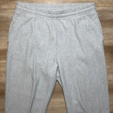 Todd Snyder x Champion Joggers Men XL Gray Tapered Fleece Drawstring Made Canada