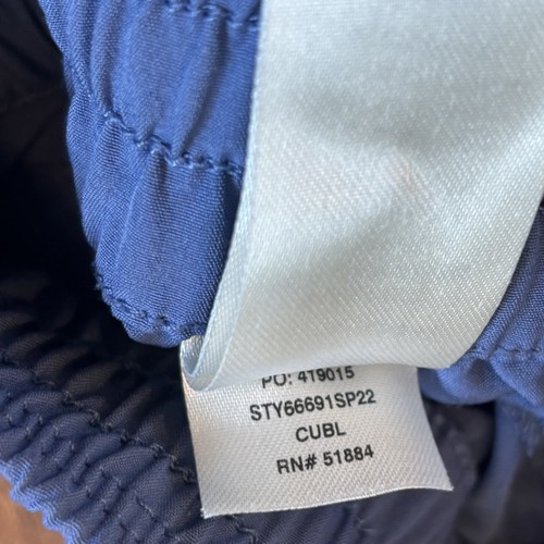 Girls Patagonia Foxglenn Everyday Joggers Pants Blue Stretch #66691 sz M (10) - Picture 8 of 12