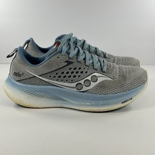 Saucony Ride 17 S10924-118 Blue Lace Up Low Top Running Shoes Women  s Size 9