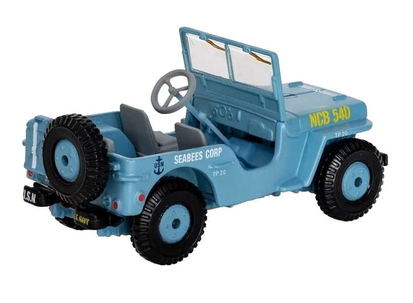 Corgi CS90633 Willys MB Jeep - US Navy SeeBees - BNIB - Image 2 of 3