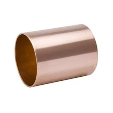 Streamline W 10142 3/16" Nom C Copper Dimple Stop Coupling