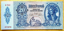 MINT-CRISP Hungary 20 Pengo 1941 UNC-Pristine