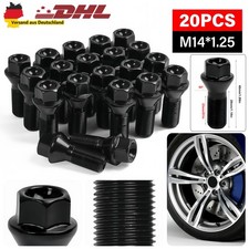 20x Radbolzen Radschrauben M14x1,25 für BMW 5er X3 3er X5 7er X6 1er 6er X4 Mini