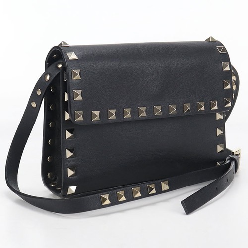 Valentino Crossbody Shoulder Bag Rockstud Black