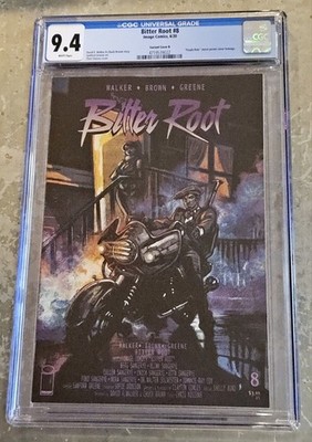 Bitter Root #8 CGC 9.4 Cover B Variant  Purple Rain  Homage Image Comics 2020