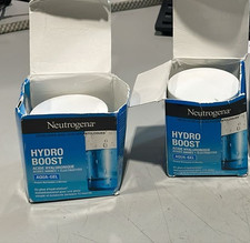 LOT OF 2 Neutrogena Hydro Boost Water Gel Fragrance-Free 1.7oz./50ml Each