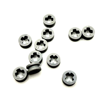 LEGO 4265c Light Gray Technic Bush 1/2 Smooth (x11)