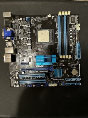 ASUS M5A78L-M/USB3 MicroATX Motherboard With AMD FX CPU Bundle