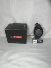 Timex T5K608 Full-Size Ironman Essential 10 Black Resin Digital Men's Watch