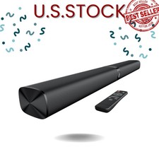 Sound Bar for Smart TV w/ Bluetooth ARC Optical AUX 2 in 1