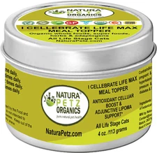 Cellebrate Life Max Meal Topper- Antioxidant Cellular Boost + Adjunctive Lipoma