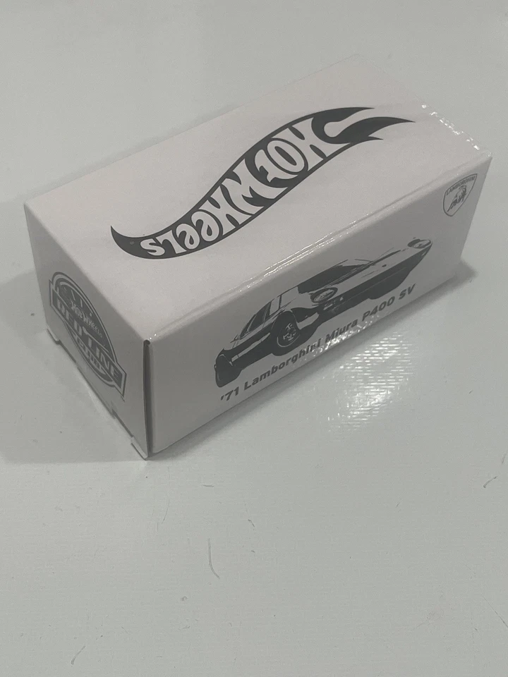 Hot Wheels RLC 1971  Lamborghini Miura P400 SV (SEALED) - Image 2 of 2