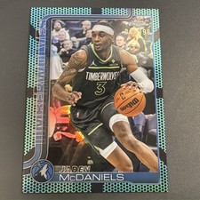 2025-26 Topps Chrome - Jaden McDaniels #176 Basketball Refractor /199
