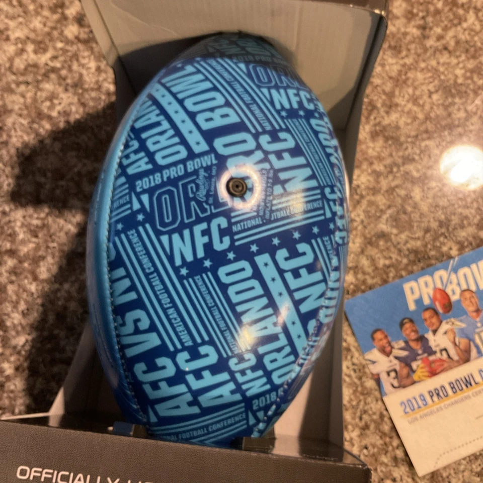 2019 L.A. Chargers Pro Bowl LMT. EDT. NFL Full Size W/ Coa - Image 3 of 4