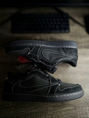 Jordan 1 Low Black Phantom OG Size 10 US DM7866-001