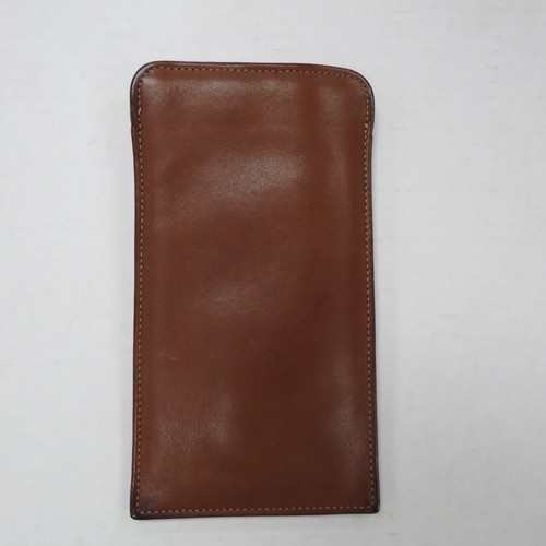 LEVENGER TWO PENS & YOUR GLASSES BROWN LEATHER CASE - Picture 5 of 6