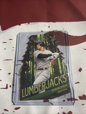 2019 Panini Leather & Lumber Aaron Judge Lumberjacks #LJ-15 Yankees