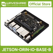 Waveshare Jetson Orin Nano/NX Super Dual Ethernet Base Board, for Orin Modules