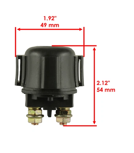 Starter Relay Solenoid for Yamaha Radian YX600 1986 1987 1988 1989 1990 - Imagen 2 de 8