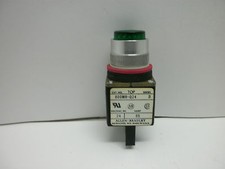 ALLEN BRADLEY 800MR-Q24G SMALL ROUND PILOT LIGHT GREEN 24V AC/DC