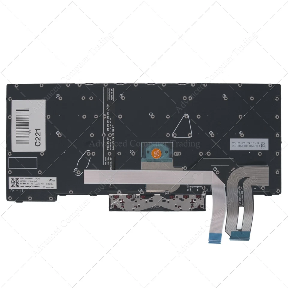 Teclado Español para portátil Lenovo ThinkPad T480s T490 01YP450  Retroiluminado - Imagen 3 de 4