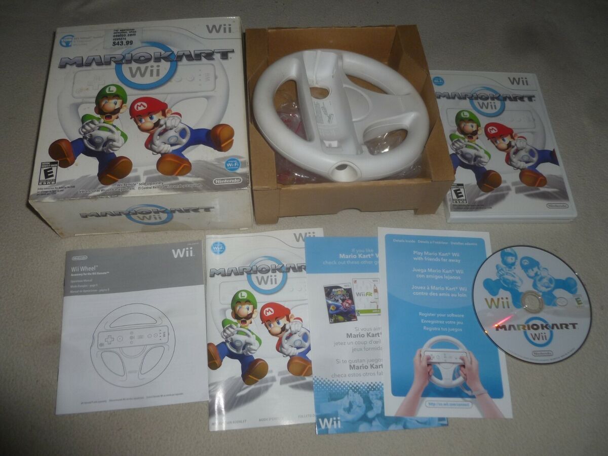 Mario Kart, Nintendo Wii (Wheel Sold Seperately) 