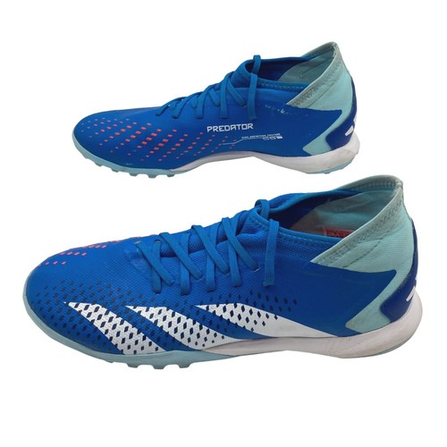 Botines de fútbol Adidas Predator Accuracy.3 FG GZ0007 para hombre talla 9,5 azul blanco - Imagen 5 de 14