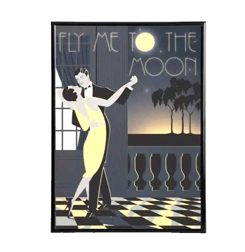 Art Deco Dancing Art Posters