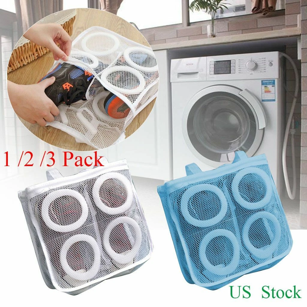 1pc Portable Shoe Washing Bag & Drying Underwear Laundry Storage