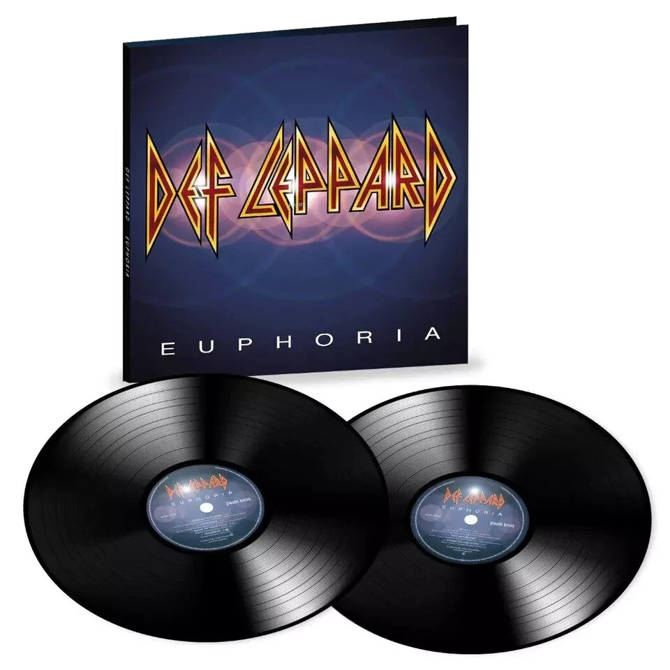 2lp. def leppard,euphoria-2022-eu-double album vinyle mint scèllè neuf - Photo 2/2