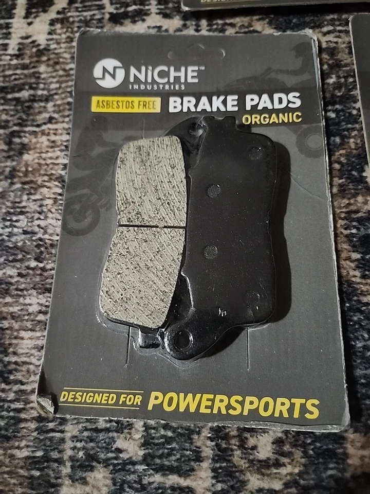 Niche Rear Organic Brake Pad Set K-PAD-0443 for Honda Interceptor (x5) - Image 2 of 3