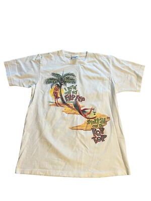 Vintage 1996 Caribbean Soul Margaritaville Double Sided T-Shirt 