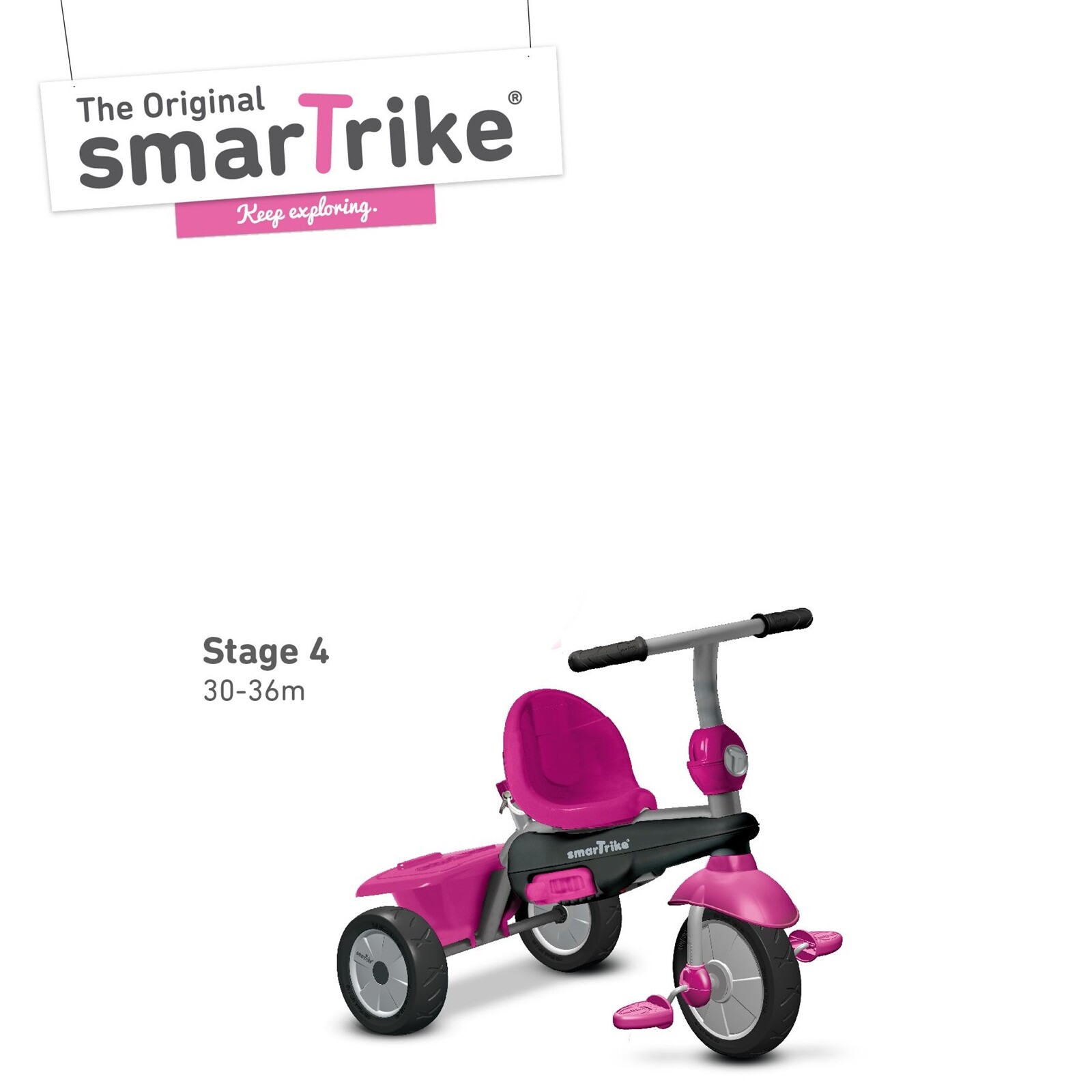 Купить smarTrike Vanilla Dreirad 4 in 1 