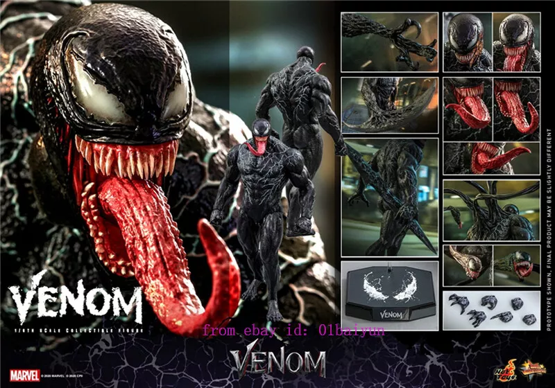 Perfect Hot Toys Mms590 Marvel Venom 1/6th Action Figure Standard
