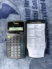 Texas Instruments TI-30Xa Scientific Calculator w Sliding Case Cover - TESTED