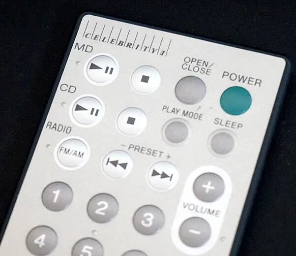 Controle remoto Sony RMT-MD7000 genuíno para MD-7000 TESTADO F/S - Imagem 2 de 4