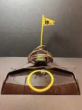 Vintage 19th Hole Eagle Electric Golf Ball Return Putting Cup with Bell~ Works