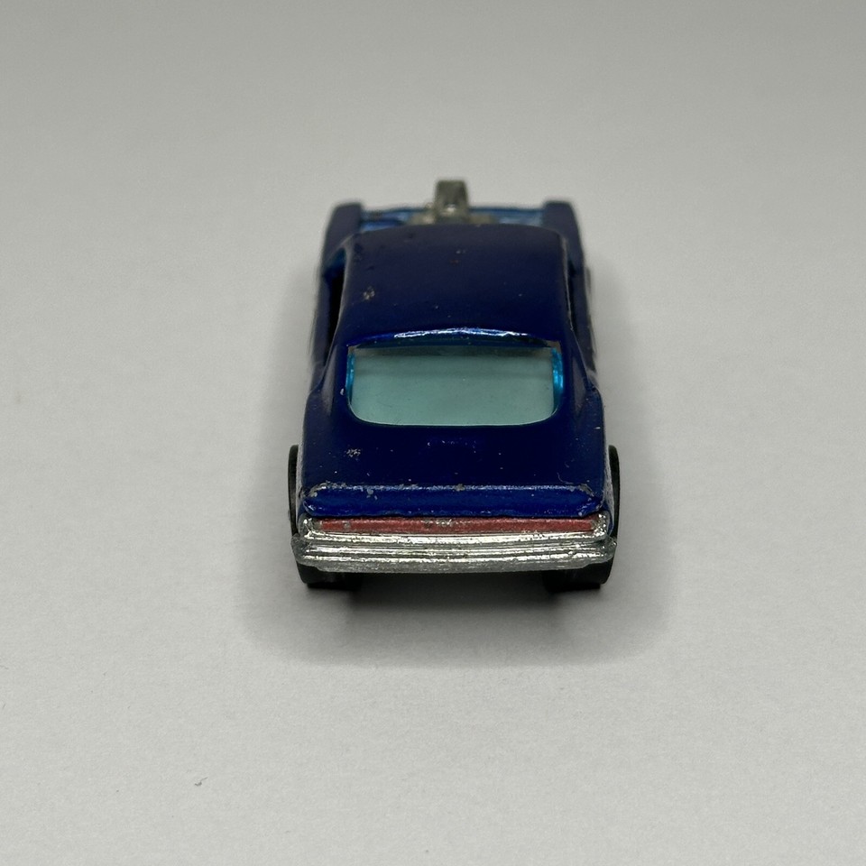 1969 HOT WHEELS "King Kuda" Original "Redline" Hong Kong Blue