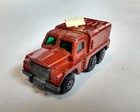 Matchbox Diecast Rolamatics No. 16 Badger Lesney 1973 Vintage Red Radar Truck