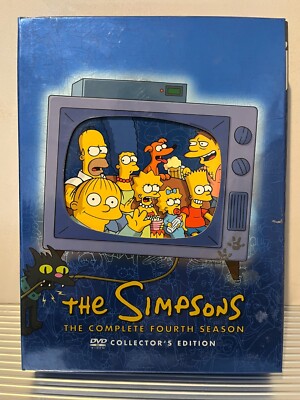 The Simpsons Fourth Season DVD - Animated Series - Homer Lisa Bart Marge Maggie