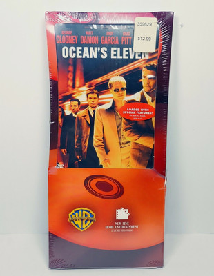 Ocean's Eleven on DVD FACTORY SEALED Original LONG THEFT Case WB New Line 359629
