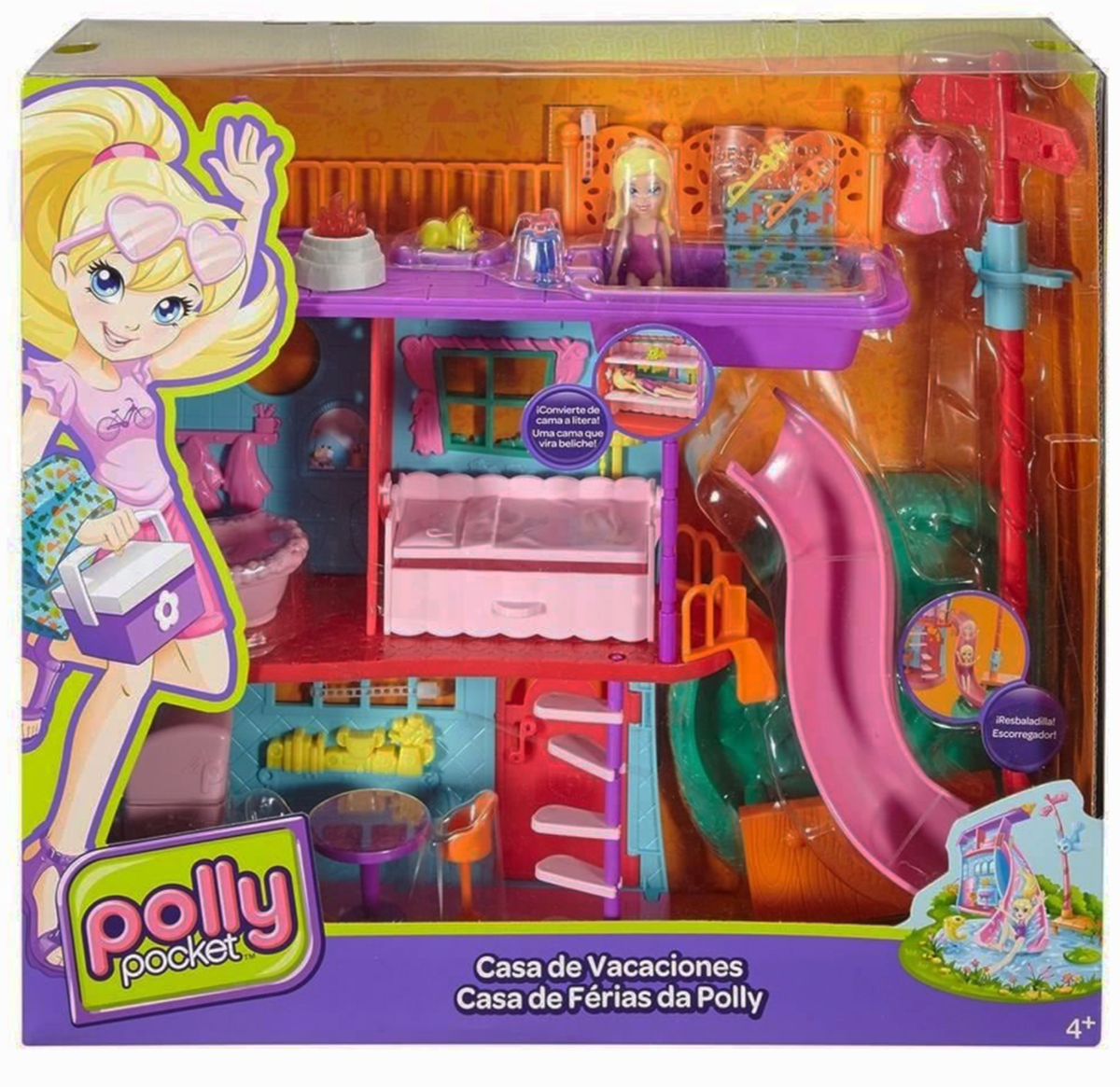 Polly Pocket Vacation Home Playset