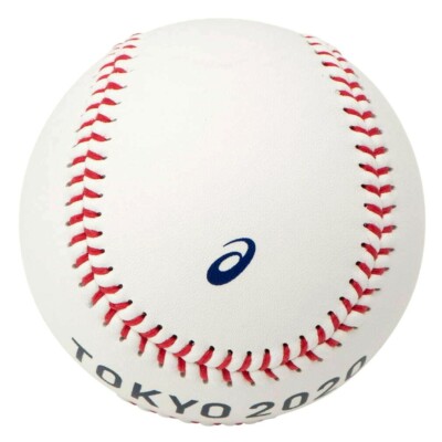 asics - オリンピック野球記念ボール Tokyo 2020 Olympic ASICS baseball Commemorative Ball White