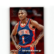 1993 Topps Lindsey Hunter #274 Draft Pick Detroit Pistons Basketball Card