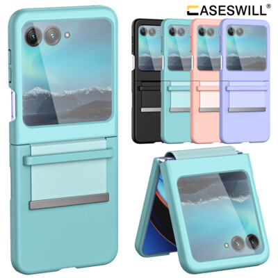 For Motorola Razr+ Plus (2023) Hard Case with Hinge Protection+Screen Protector
