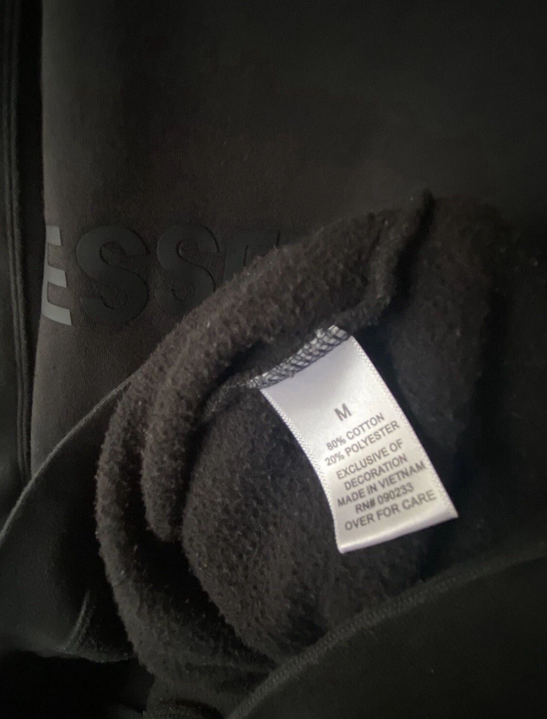 ESSENTIALS Fear of God FOG Pullover Felpa con Cappuccio Nero M (TG. GRANDE)